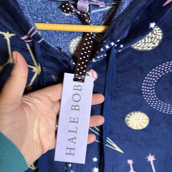 NWT Hale Bob RARE Sleeper Celestial Onesie Navy Blue Size Large - Picture 9 of 11